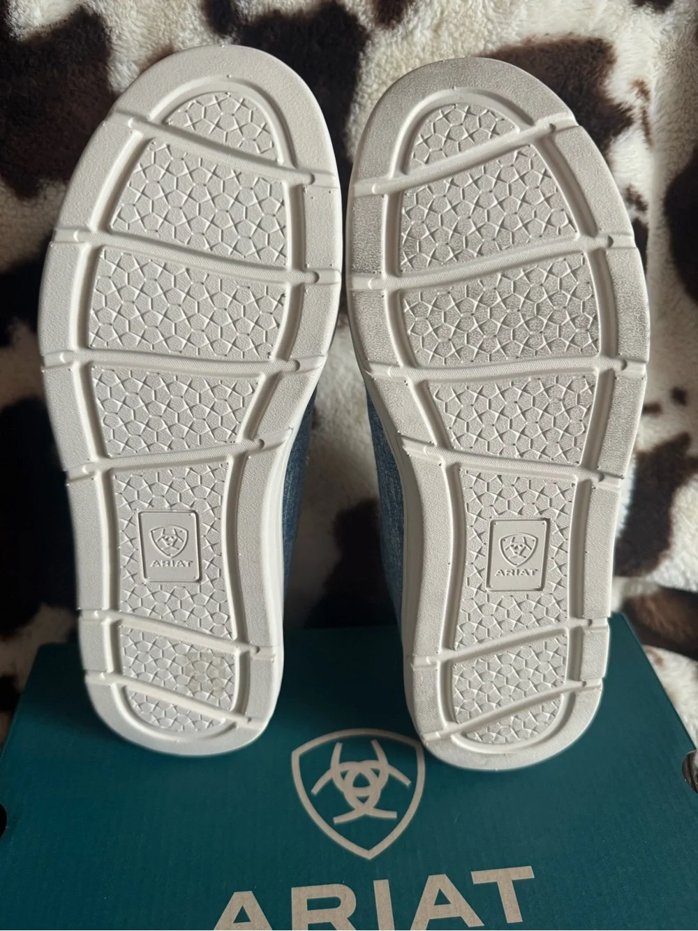 Ariat fabric upper